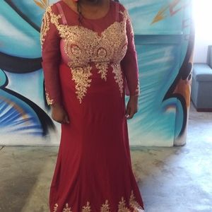 Stretchy Material Prom Dress